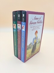 Anne of Green Gables Box Set 3 Book Collection L M Montgomery Bantam Paperback