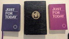 Narcotics Anonymous Just For Today Books~Rare “Barney” & 3rd edition basic text