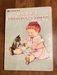 Baby’s Mother Goose 1958 Golden Press Hardcover Book By Eloise Wilkin