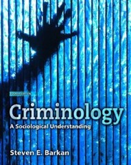 Criminology: A Sociological Understanding by Steven E. Barkan (2008, Hardcover)