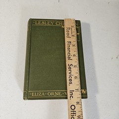 Lesley Chilton By Eliza Orne White 1903 HC Book 1st Edition