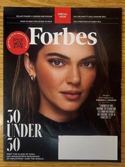 Forbes Special Issue Kendall Jenner & Patrick Getreide 2023 Watch Guide