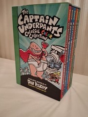 Dav Pilkey Captain Underpants Hardcover Book Set Colossal Color Collection
