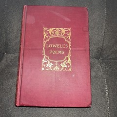 Antique 1898 Lowell’s POEMS By James Russell Lowell Nathan Haskell Dole ERROR