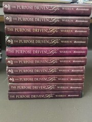 Lot of 10 The Purpose Driven Life Books by Rick Warren Hardcover – GOOD