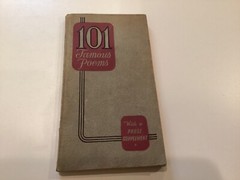 101 Famous Poems – With Prose Supplement – Paperback – 1929