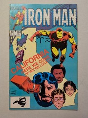 Iron Man #184, Marvel Comics, July 1984.
