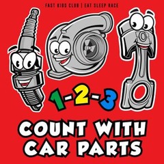 1-2-3 Count with Car Parts Board Books