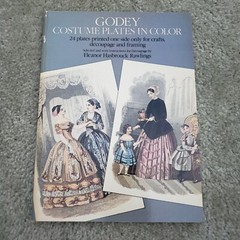 Godey Costume Plates in Color Paperback Book