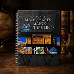 Rose Book of Bible Charts Maps & Time Lines Spiral Bound Study Reference