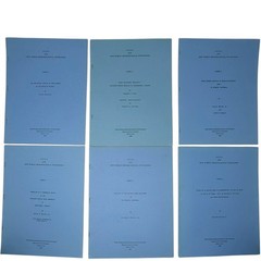 Notes Of The New World Archaeological Foundation Provo 1-6 Archaeology Research