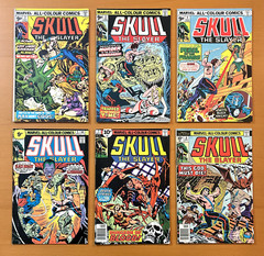 Skull the Slayer #2, 3, 4, 5, 7 & 8 (Marvel 1975) 6 x VF+/- Bronze Age comics.