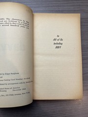 DAVY by Edgar Pangborn (1964) Ballantine SF FIRST PRINTING paperback