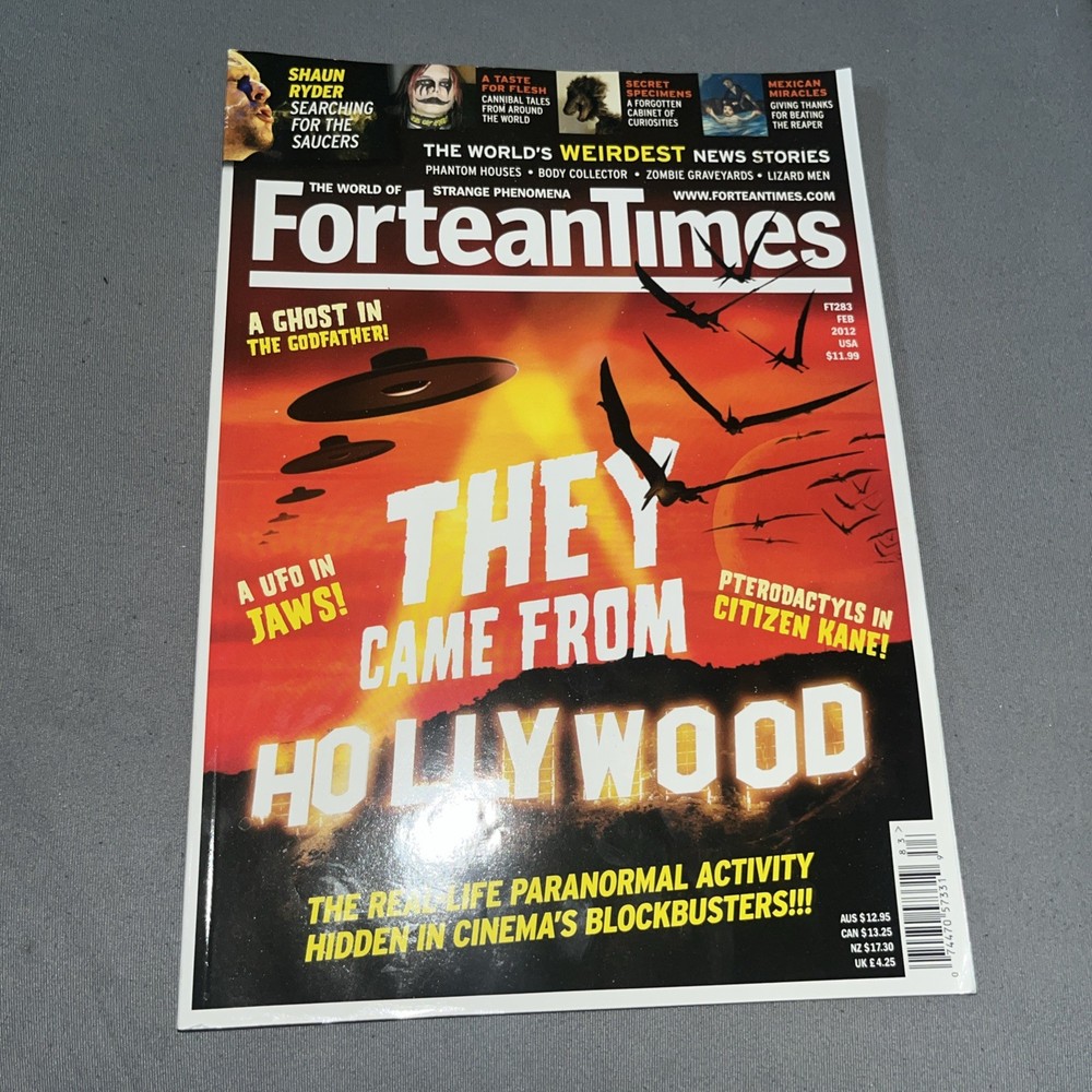 Fortean Times Magazine #283 February 2012 FREE SHIPPING ForteanTimes