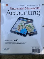 Financial and Managerial Accounting 14th Ed. (Loose-Leaf) Warren/Reeve/Duchac