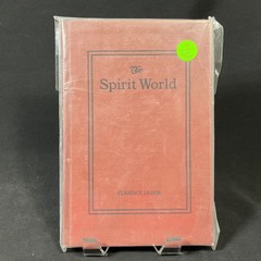 The Spirit World Clarence Larkin 1921 Ed. Later Printing Vtg Religious Hardcover