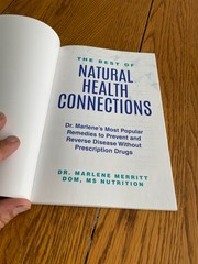 The Best of Natural Health Connections By Dr. Marlene Merritt Paperback 2022