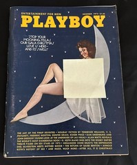 Playboy magazine, Dec 1973, Vegas “Pop Up Ad” In Perfect Condition. Art Of Pinup