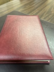 Treasury of Wisdom: A Devotional Journal | Genuine Bonded Leather Padded Cover