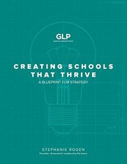 CREATING SCHOOLS THAT THRIVE: A BLUEPRINT FOR STRATEGY By Stephanie Rogen *Mint*