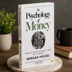 The Psychology of Money Morgan Housel Finance & Investing Paperback Book