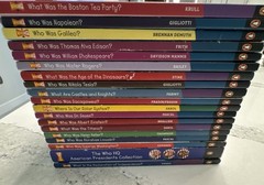 Lot of 19 Who Was, What Was, Where is , Who is Kids Books Summer Reading