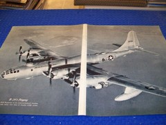 BOEING B-50 SUPERFORT “B-29 PROGENY”..2-PAGE PHOTO PAGES (371QQ)