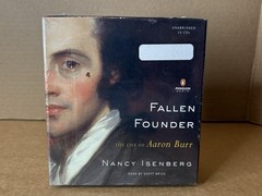 Fallen Founder: The Life of Aaron Burr by Nancy Isenberg Audiobook NEW in Sealed