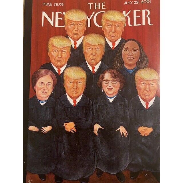 DONALD TRUMP the new yorker MAGA plan for 2025 VIRGINIA WOOLF clairo BOT THERAPY