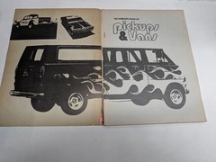 Pickups & Vans 1972 Keep On Truckin Customs Vintage Magazine Classic Hot Rat Rod