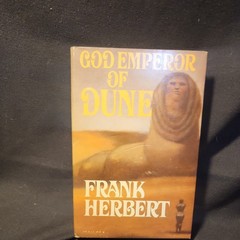 God Emperor of Dune Frank Herbert HC/DJ/BCE Nice copy