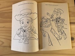 Bendon Disney Pixar Toy Story Jumbo Coloring Activity Book Woody Buzz Lightyear