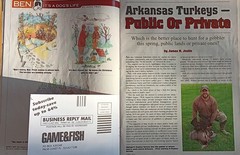 Arkansas Sportsman April 2010 Hot Springs Bass Gobbler Turkey Lunker Central Lak