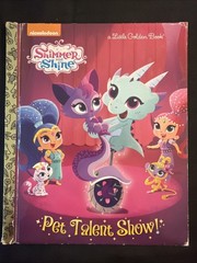 Vintage A Little Golden Book Shimmer And Shine Pet Talent Show! 2017 #6181