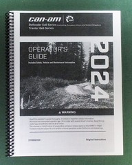2024 Can-Am Defender 6×6 DPS HD10 Owner’s Manual: 236 Pages & Protective Covers