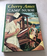 Vtg. 1957 Cherry Ames Camp Nurse By Hellen Wells Add Back Grossest & Dunlap