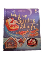 Wind-Up Santa’s Sleigh by Fiona Watt Board Book Book