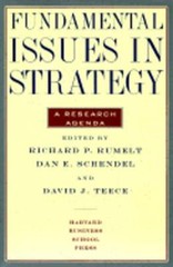 Fundamental Issues in Strategy by Richard P Rumelt: Used