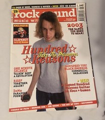 ROCK SOUND Magazine #46 Hundred Reasons NO CD Included. Very Good Condition