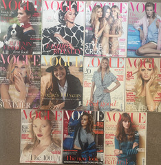 Vogue UK British magazine bundle lot x11 2010 2019 -Taylor Swift Kate Moss