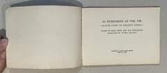 1956 China Peking English comics book As Evergreen As The Fir 孔雀東南飛 连环画 小人書
