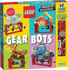 Klutz Lego Gear Bots Science/STEM Activity Kit for 8-12 years – Toy – Acceptable