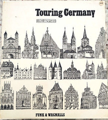 Touring Germany 1967 HC Funk & Wagnalls Werner Kruse Robinson Maps Vintage RARE
