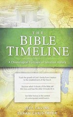 The Bible Timeline: Chart (The Great – Pamphlet, by Jeff Cavins – Very Good