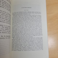 Aristotle Categories and De Interpretatione by J. L. Ackrill Clarendon Aristotle