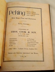 COOKS’S GUIDE TO PEKING NORTH CHINA SOUTH MANCHURIA KOREA 1924 Maps Plans illust