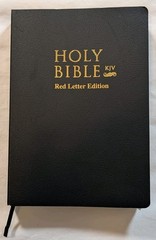 Holy Bible KJV King James Version Red Letter Edition One Million Words Paperback