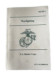 NEW U.S. MARINE CORPS MCDP 1 WARFIGHTING PCN 142 000006 00