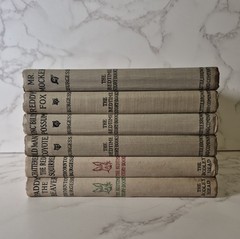 Thornton W. Burgess Early Lot of 6 Children’s Books Little Brown Co, Gollancz
