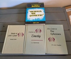 Lot of 4 Vintage 1960s Hardcover Baptist Convention Press & Revelations by Rice